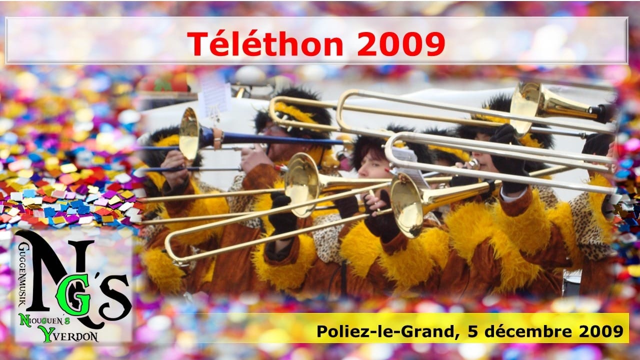 2009 Téléthon Poliez-le-Grand