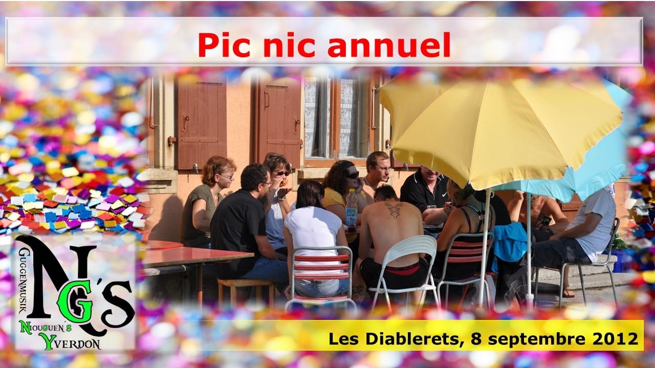 2012 – Les Cluds Pique-nique