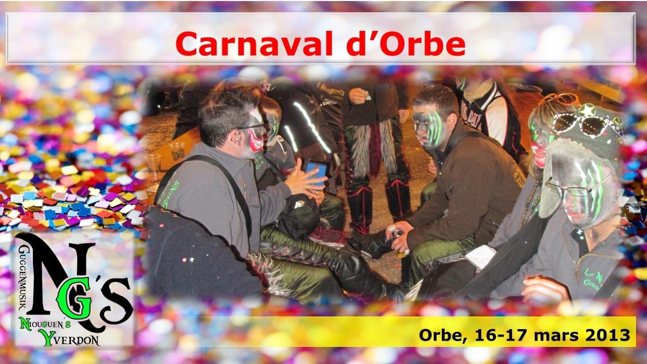 2013 – Carnaval d&rsquo;Orbe