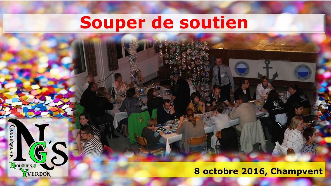 2016 – Souper de soutien