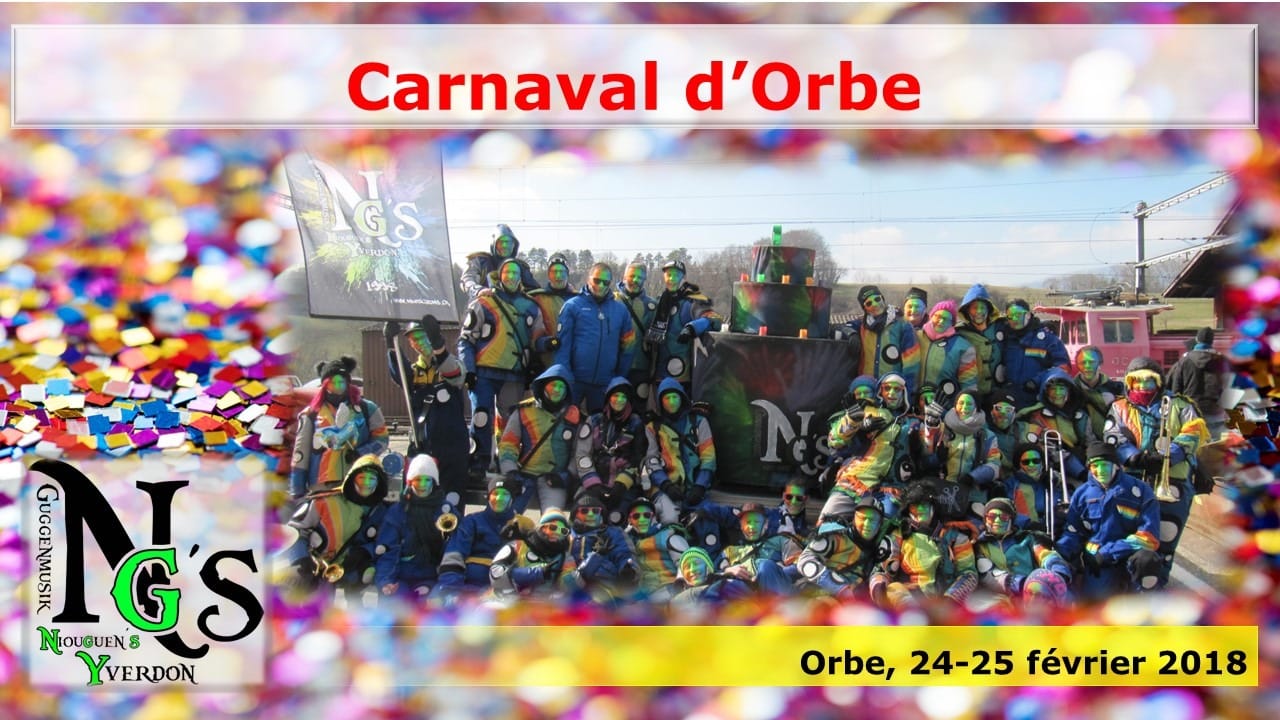 2018 – Carnaval d&rsquo;Orbe