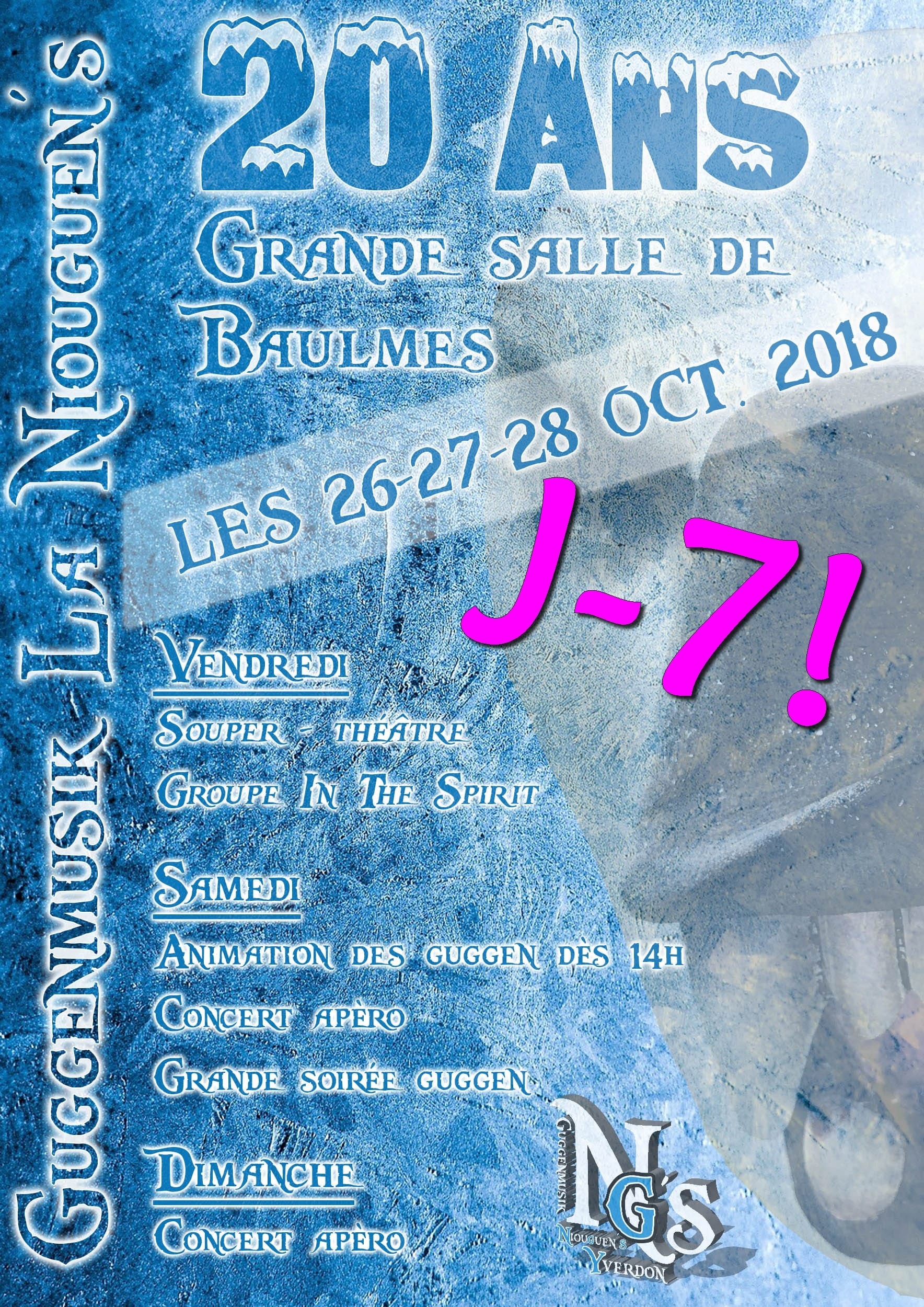 20 ANS: J-7!