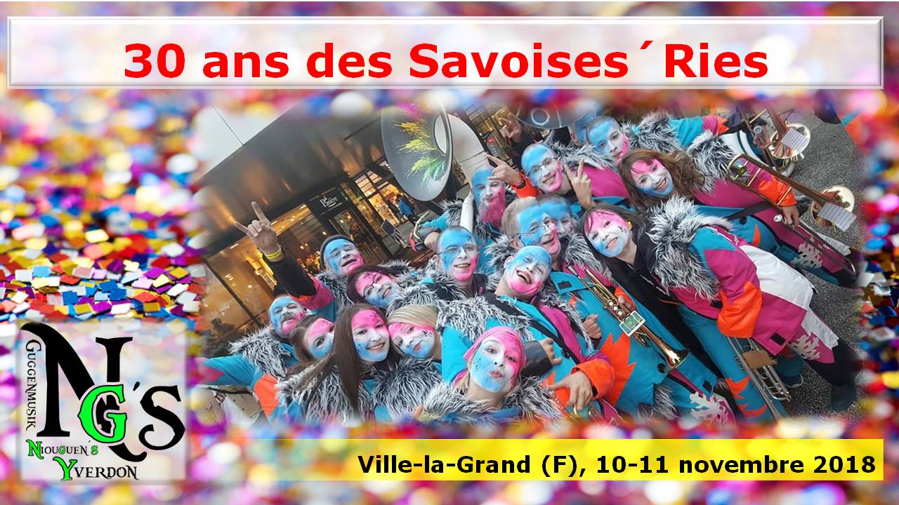 2018 – 30 ans des Savoises&rsquo;Ries
