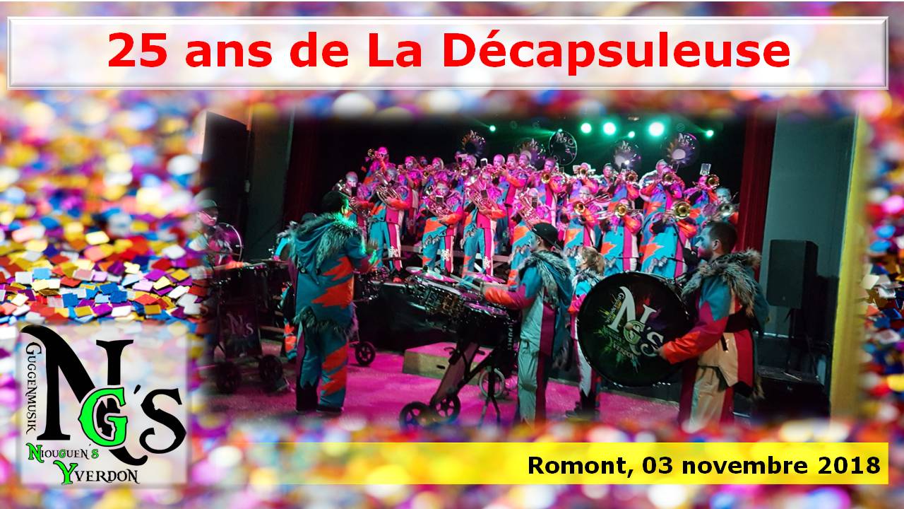 2018 – 25 ans de La Décaps&rsquo; (Romont)