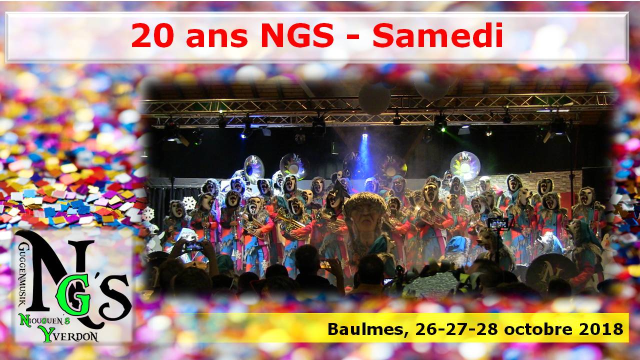 2018 – 20 ans NG&rsquo;s – samedi