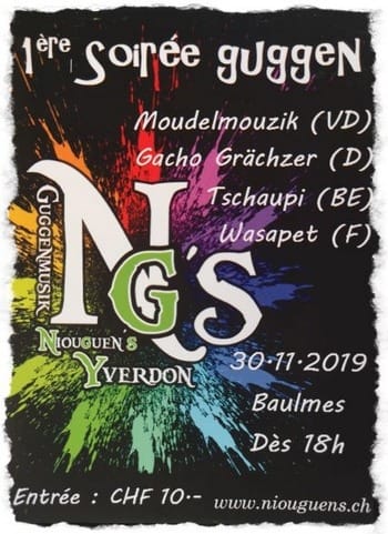 Soirée Guggen à Baulmes: ça se précise!