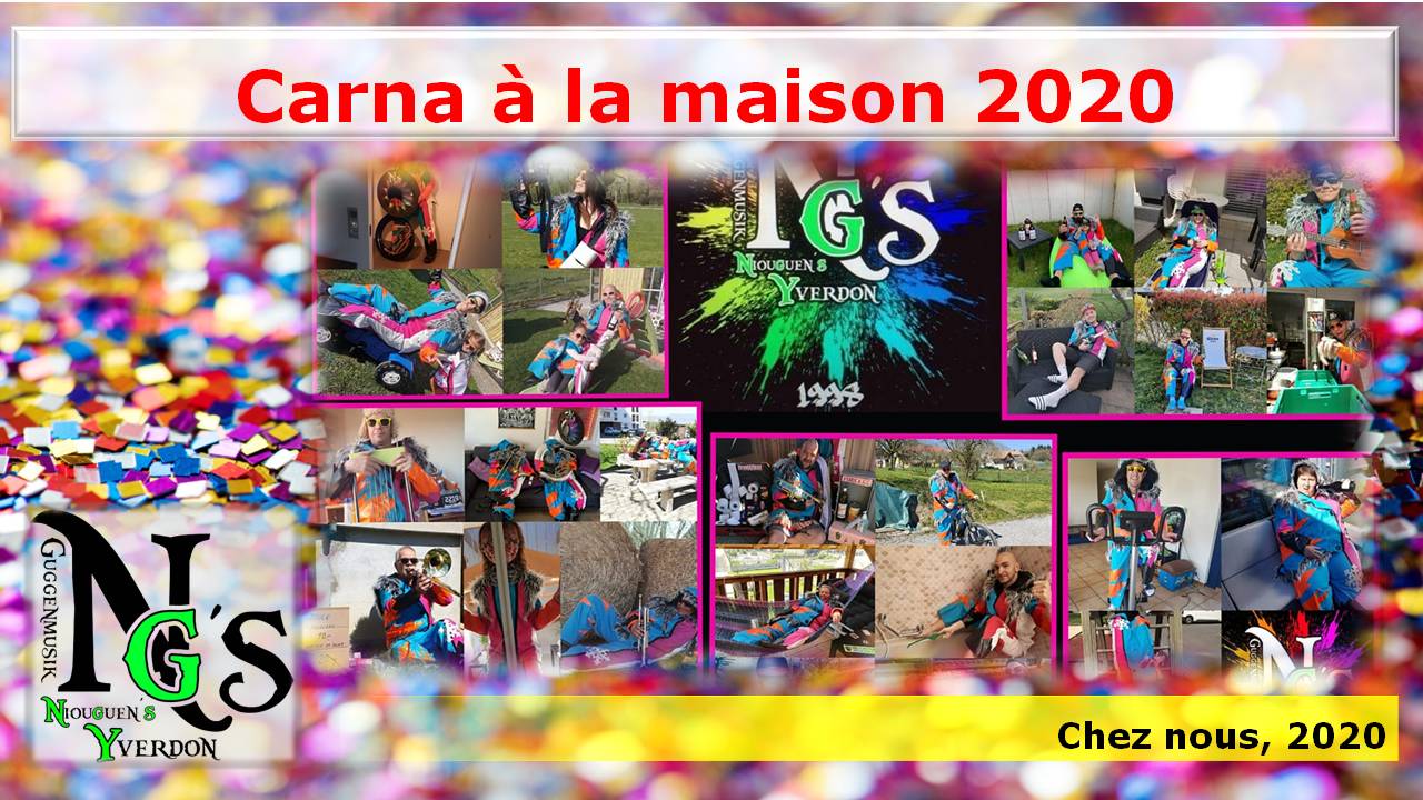 2020 – Carnaval à la maison