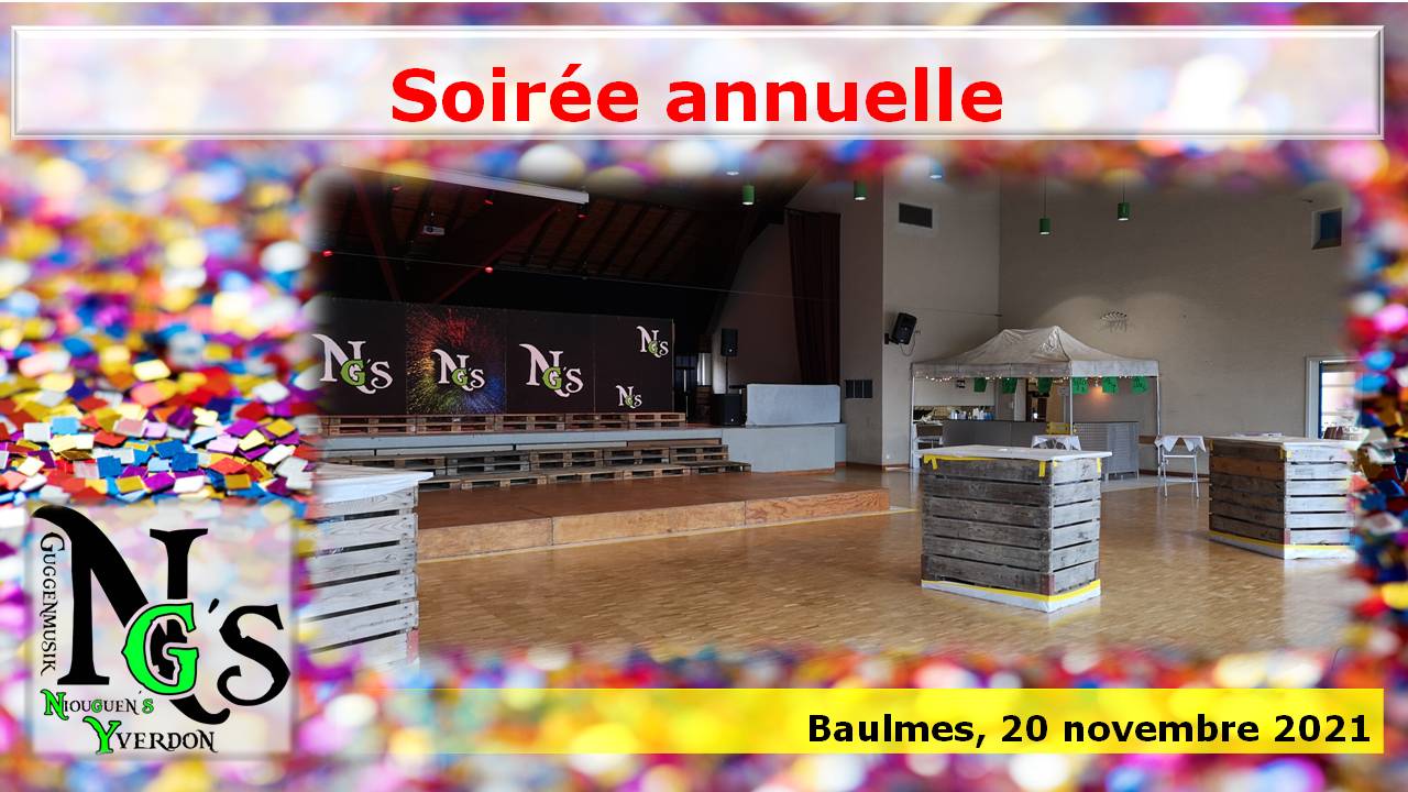 2021 – Soirée annuelle